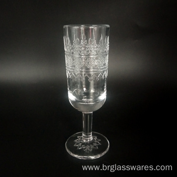 hand pressed drinking hiball glass tumbler wine cup